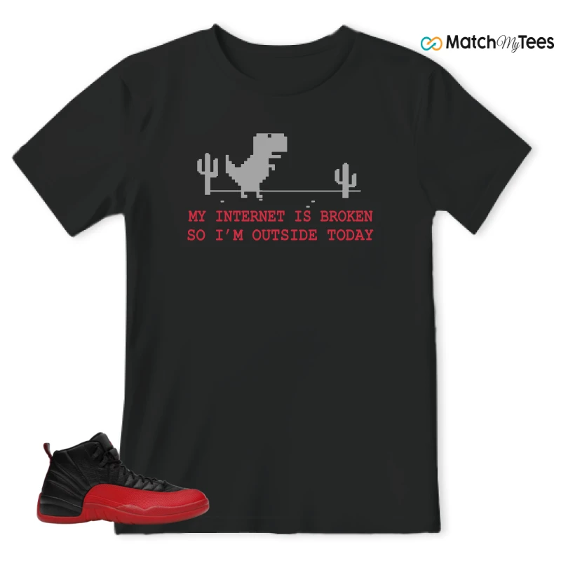 NIKE JORDAN 12 RETRO FLU GAME (2025) SNEAKER Matching Tees t-shirt