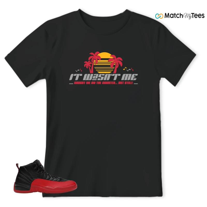 NIKE JORDAN 12 RETRO FLU GAME (2025) SNEAKER Matching Tees t-shirt