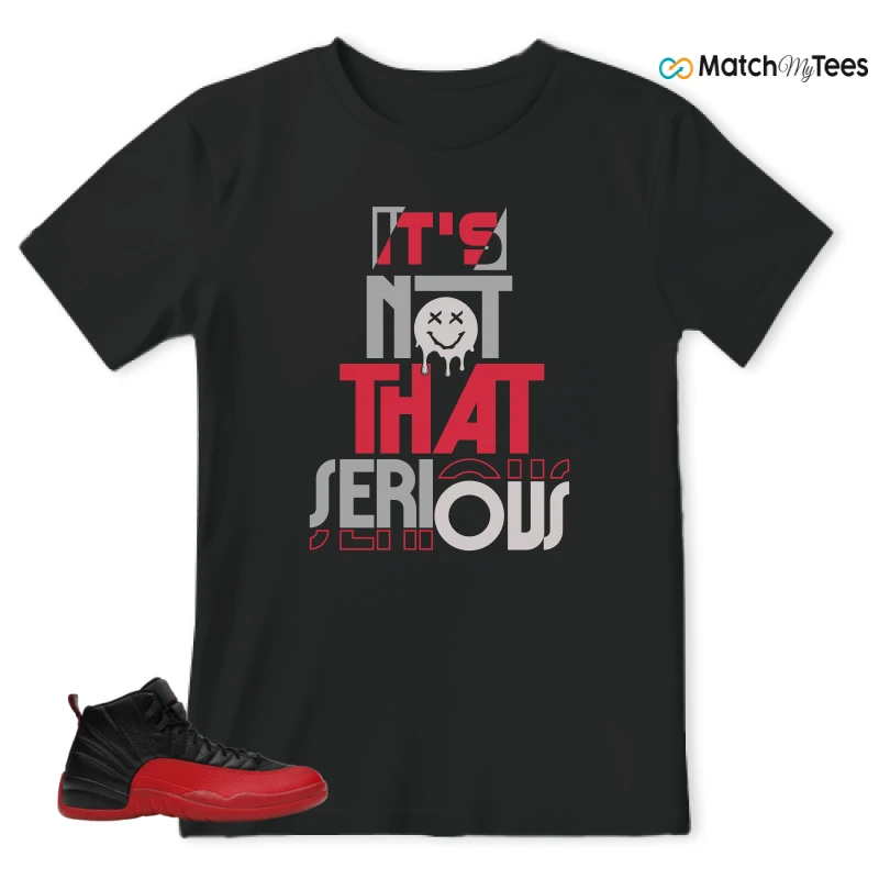 NIKE JORDAN 12 RETRO FLU GAME (2025) SNEAKER Matching Tees t-shirt