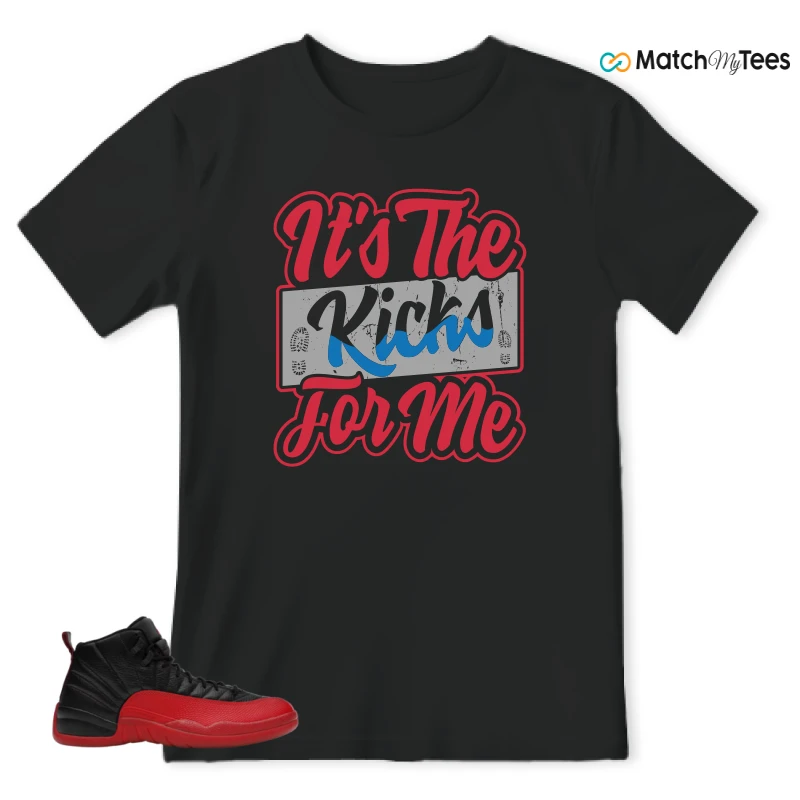 NIKE JORDAN 12 RETRO FLU GAME (2025) SNEAKER Matching Tees t-shirt