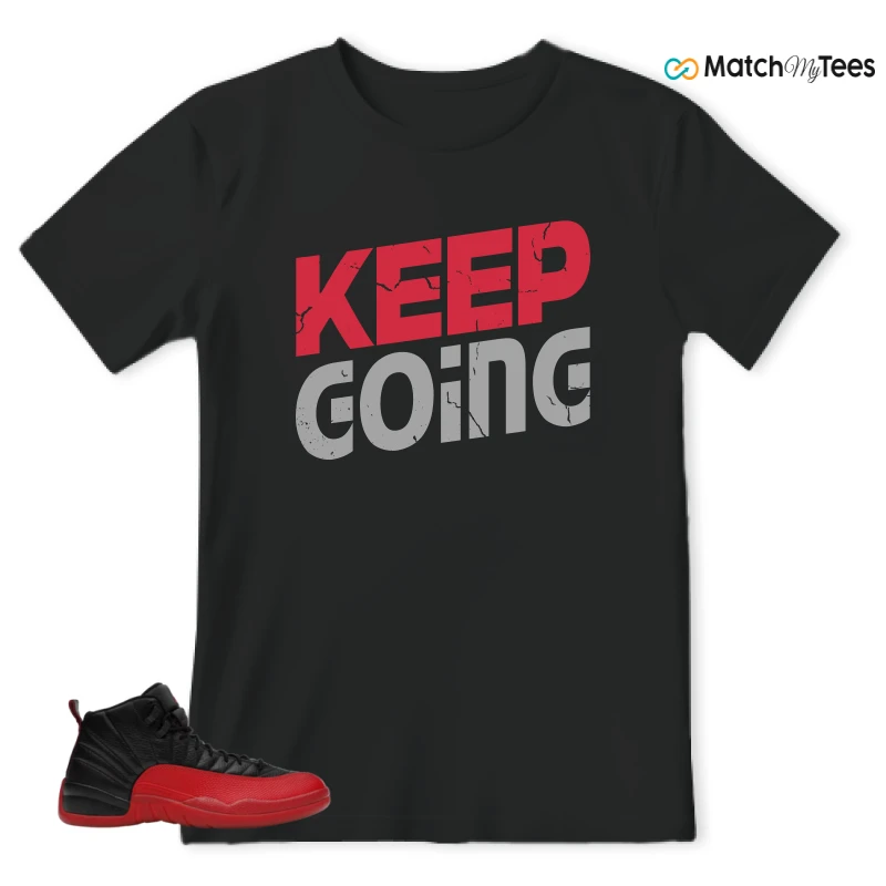 NIKE JORDAN 12 RETRO FLU GAME (2025) SNEAKER Matching Tees t-shirt