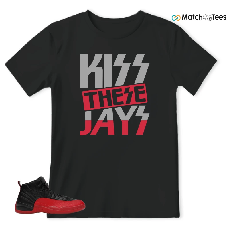 NIKE JORDAN 12 RETRO FLU GAME (2025) SNEAKER Matching Tees t-shirt