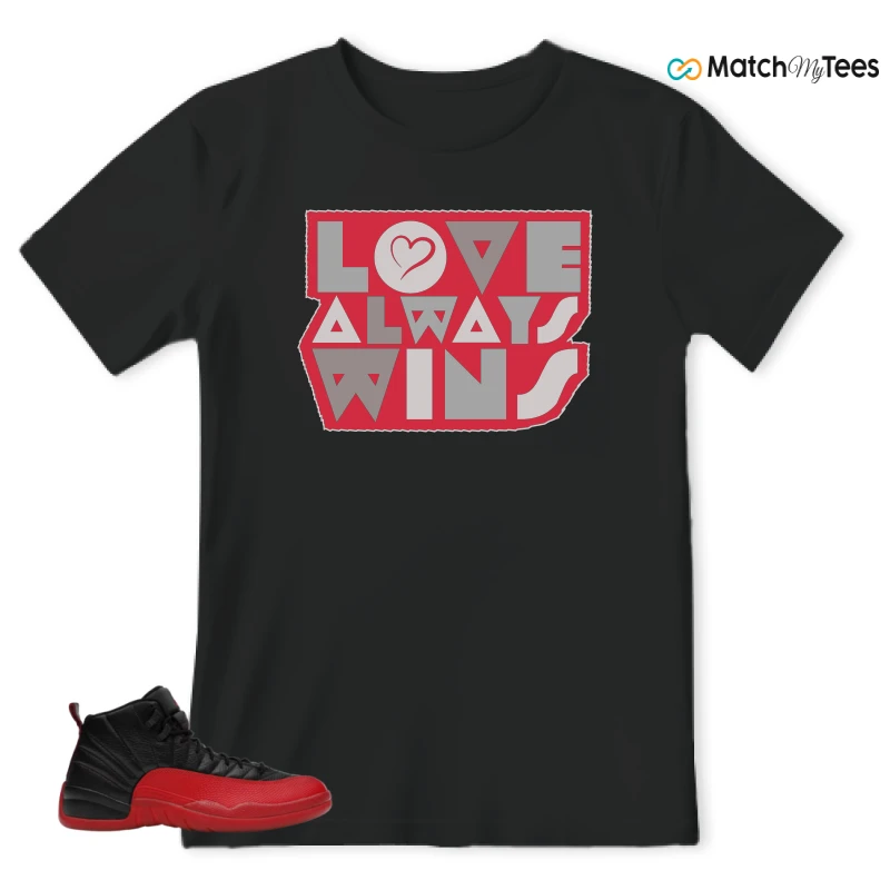 NIKE JORDAN 12 RETRO FLU GAME (2025) SNEAKER Matching Tees t-shirt