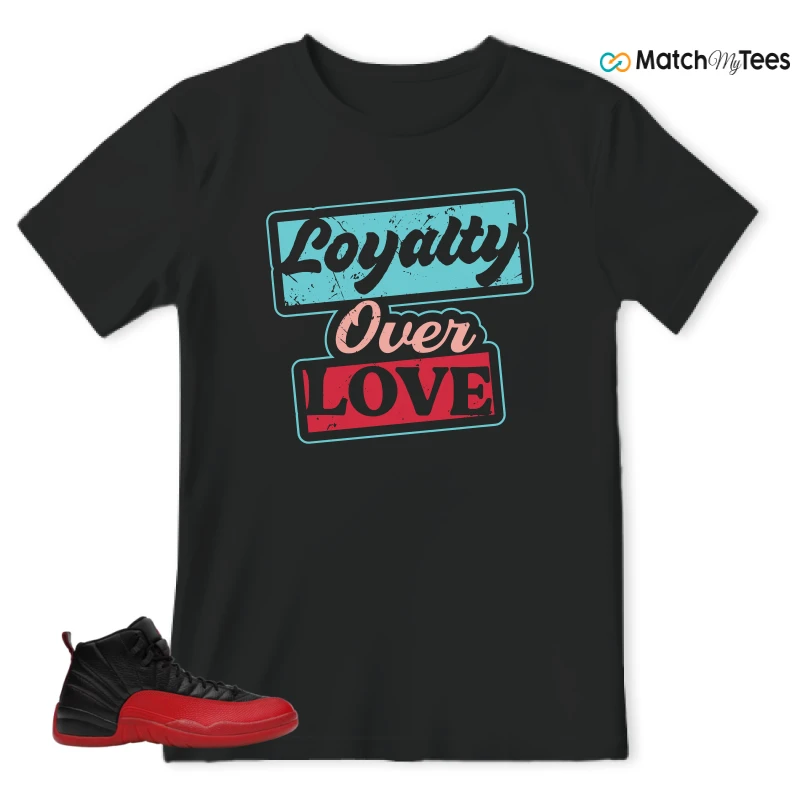 NIKE JORDAN 12 RETRO FLU GAME (2025) SNEAKER Matching Tees t-shirt