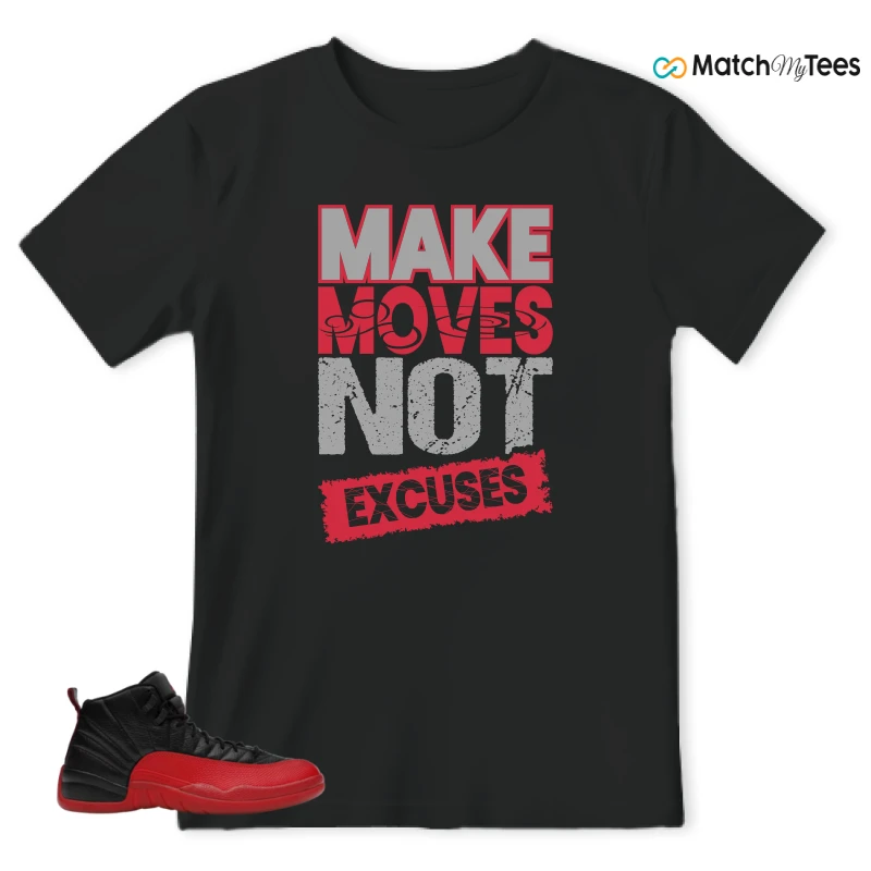 NIKE JORDAN 12 RETRO FLU GAME (2025) SNEAKER Matching Tees t-shirt