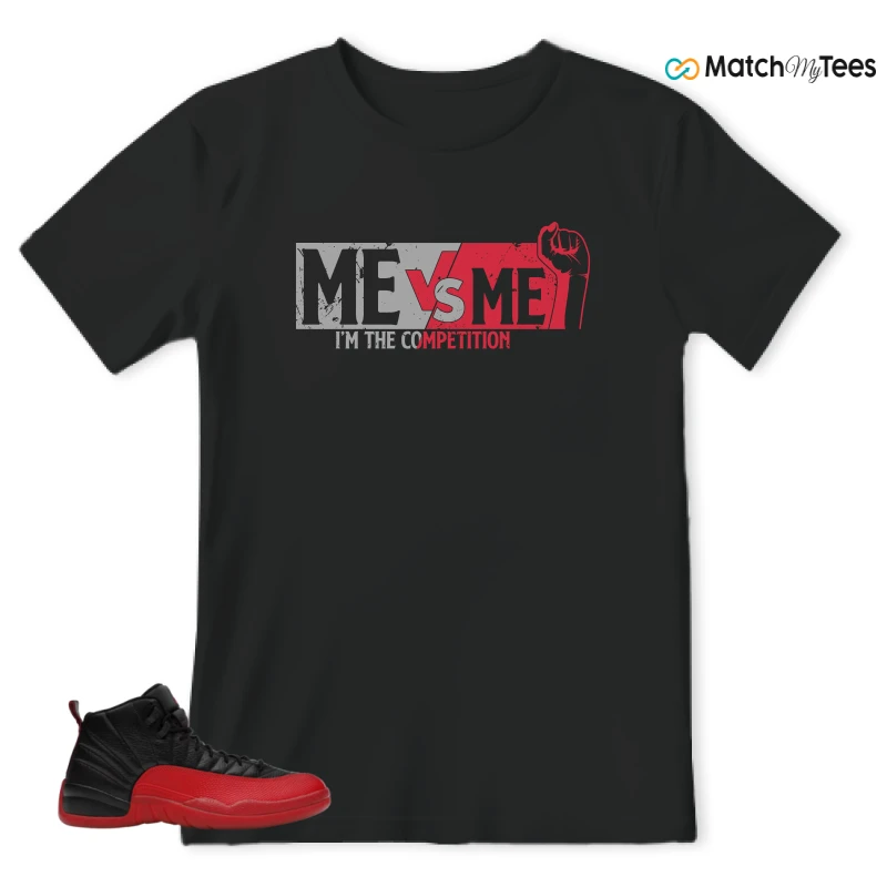 NIKE JORDAN 12 RETRO FLU GAME (2025) SNEAKER Matching Tees t-shirt
