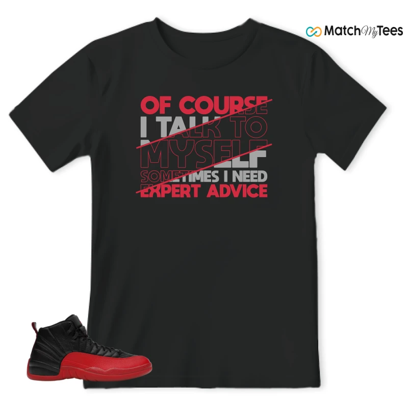 NIKE JORDAN 12 RETRO FLU GAME (2025) SNEAKER Matching Tees t-shirt