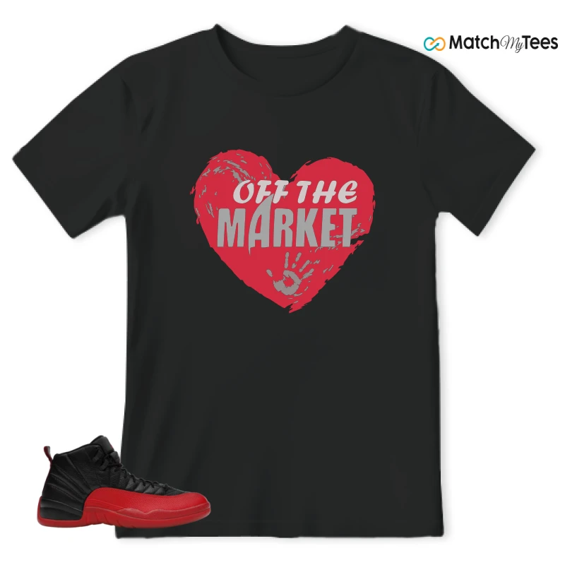 NIKE JORDAN 12 RETRO FLU GAME (2025) SNEAKER Matching Tees t-shirt