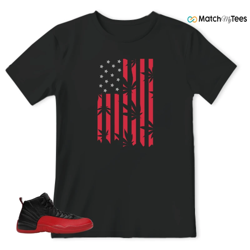 NIKE JORDAN 12 RETRO FLU GAME (2025) SNEAKER Matching Tees t-shirt