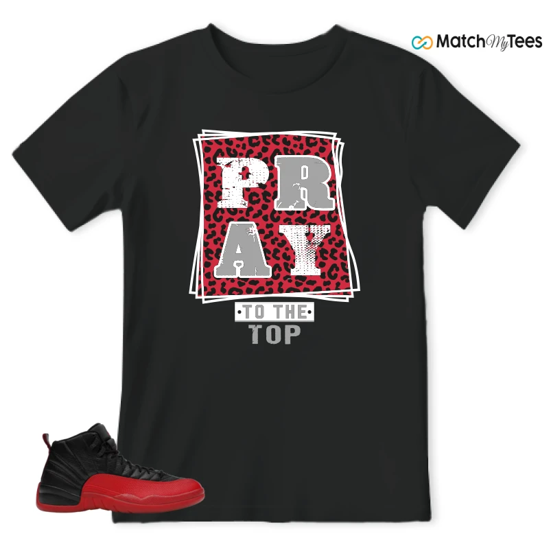 NIKE JORDAN 12 RETRO FLU GAME (2025) SNEAKER Matching Tees t-shirt