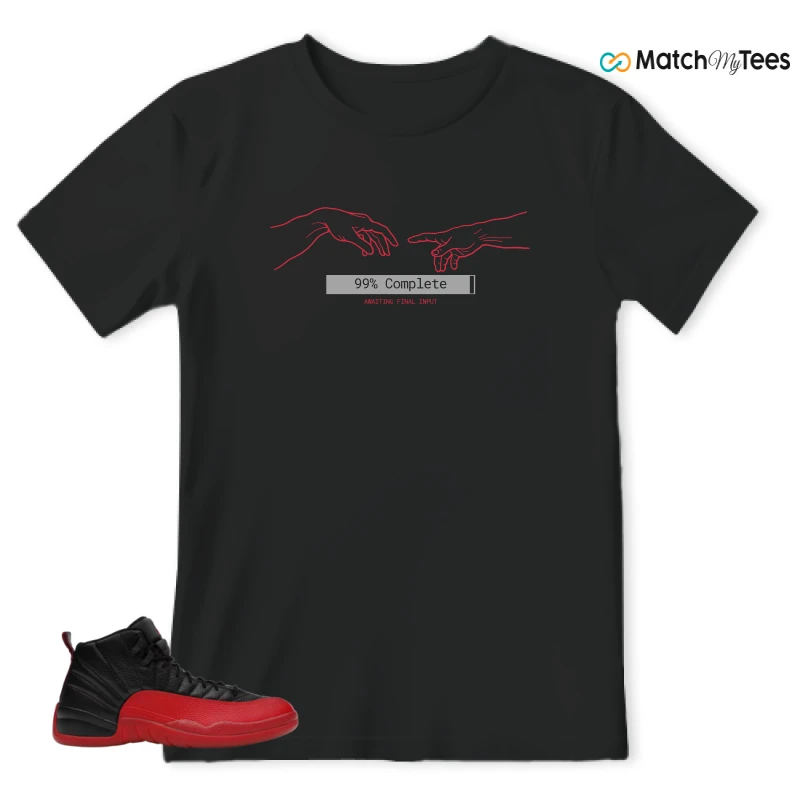 NIKE JORDAN 12 RETRO FLU GAME (2025) SNEAKER Matching Tees t-shirt
