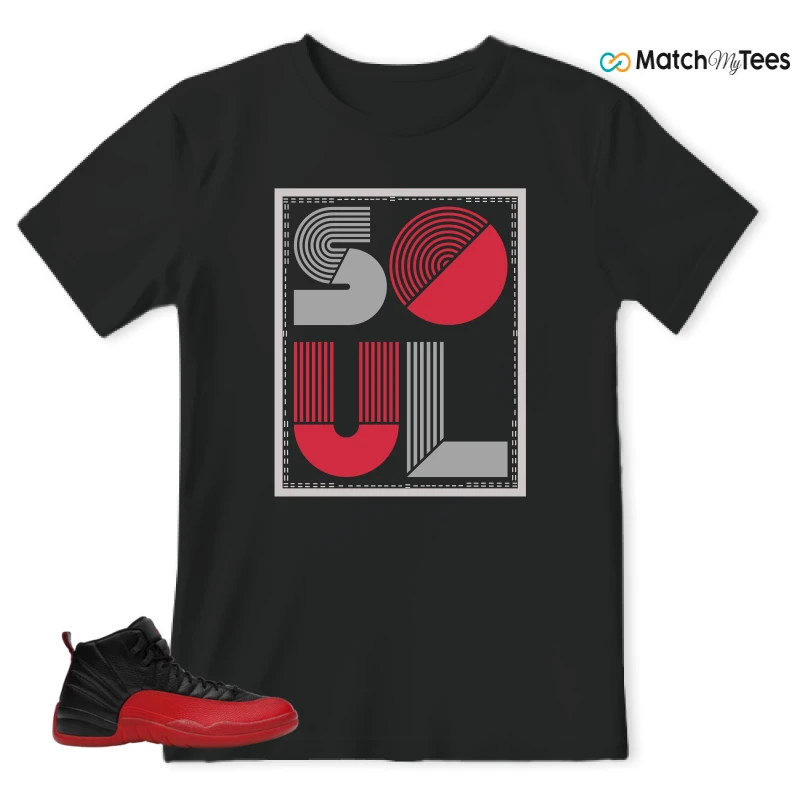NIKE JORDAN 12 RETRO FLU GAME (2025) SNEAKER Matching Tees t-shirt