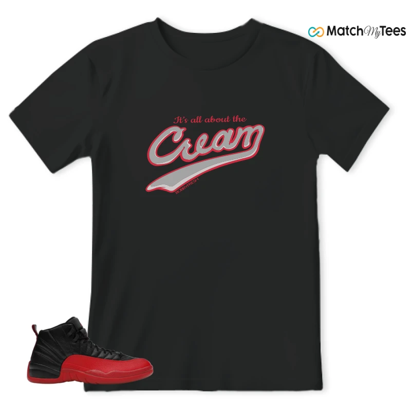NIKE JORDAN 12 RETRO FLU GAME (2025) SNEAKER Matching Tees t-shirt