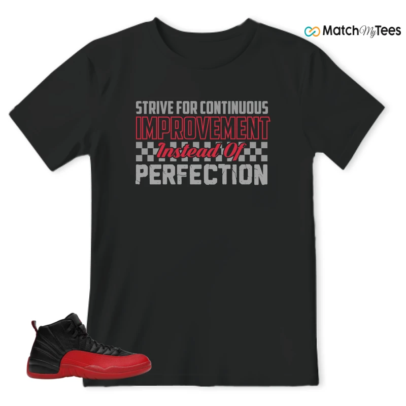 NIKE JORDAN 12 RETRO FLU GAME (2025) SNEAKER Matching Tees t-shirt