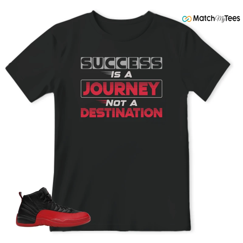 NIKE JORDAN 12 RETRO FLU GAME (2025) SNEAKER Matching Tees t-shirt
