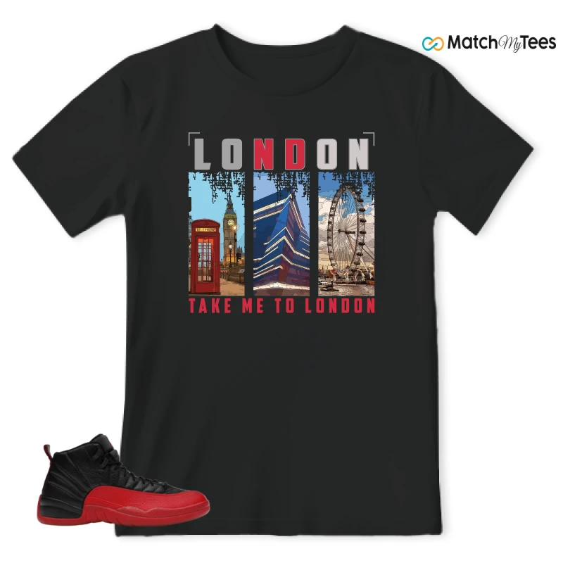 NIKE JORDAN 12 RETRO FLU GAME (2025) SNEAKER Matching Tees t-shirt