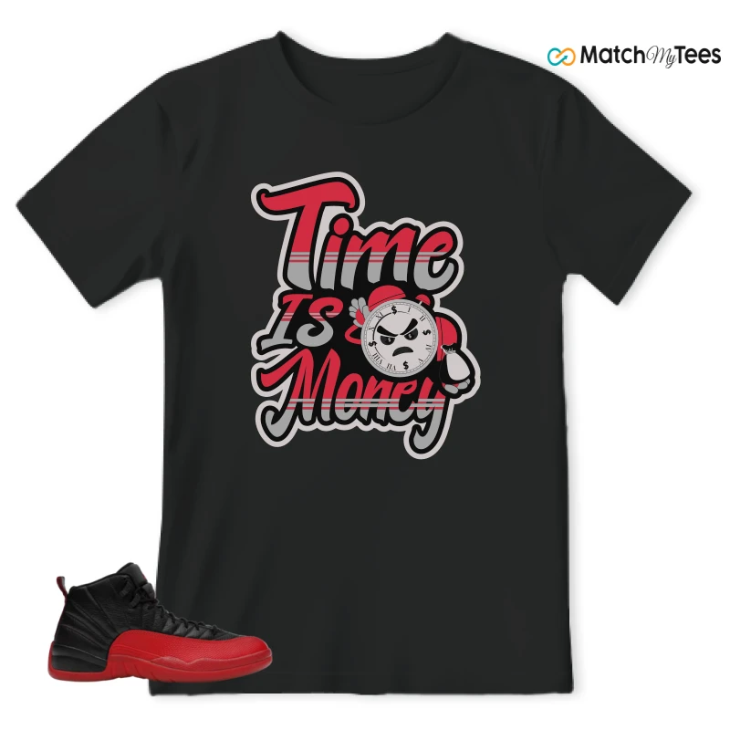 NIKE JORDAN 12 RETRO FLU GAME (2025) SNEAKER Matching Tees t-shirt