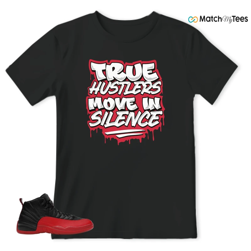 NIKE JORDAN 12 RETRO FLU GAME (2025) SNEAKER Matching Tees t-shirt