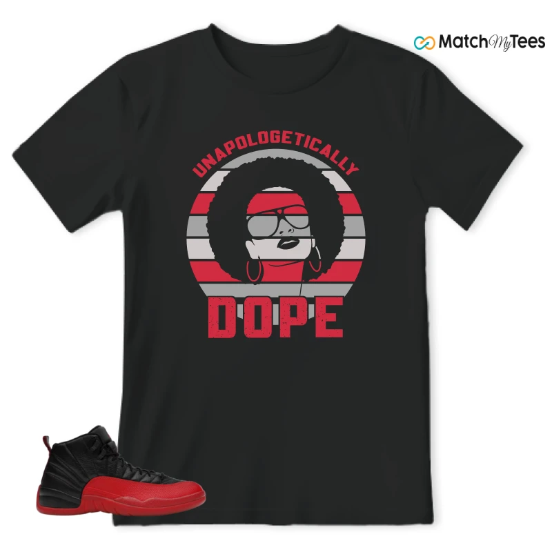 NIKE JORDAN 12 RETRO FLU GAME (2025) SNEAKER Matching Tees t-shirt