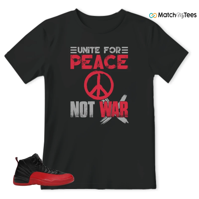 NIKE JORDAN 12 RETRO FLU GAME (2025) SNEAKER Matching Tees t-shirt