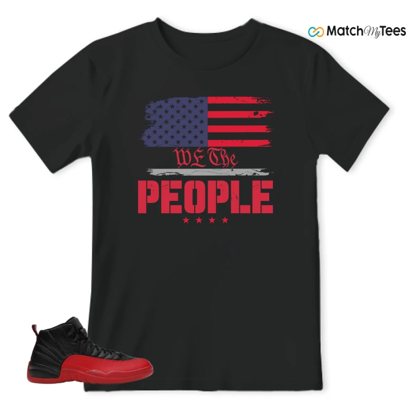 NIKE JORDAN 12 RETRO FLU GAME (2025) SNEAKER Matching Tees t-shirt