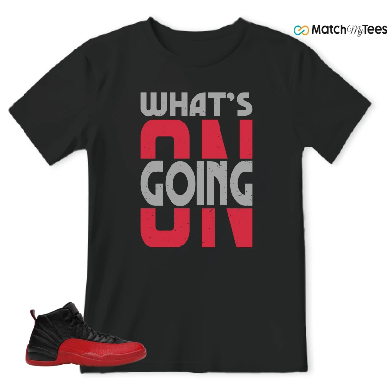 NIKE JORDAN 12 RETRO FLU GAME (2025) SNEAKER Matching Tees t-shirt