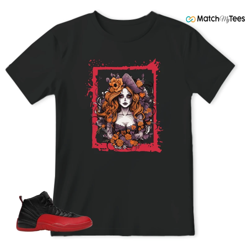 NIKE JORDAN 12 RETRO FLU GAME (2025) SNEAKER Matching Tees t-shirt