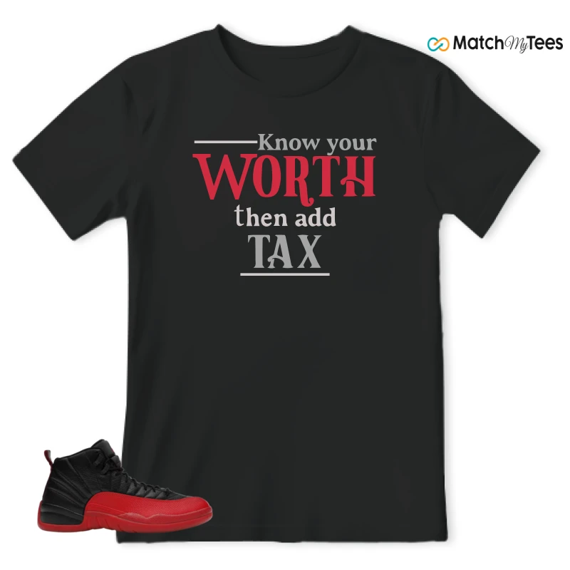 NIKE JORDAN 12 RETRO FLU GAME (2025) SNEAKER Matching Tees t-shirt