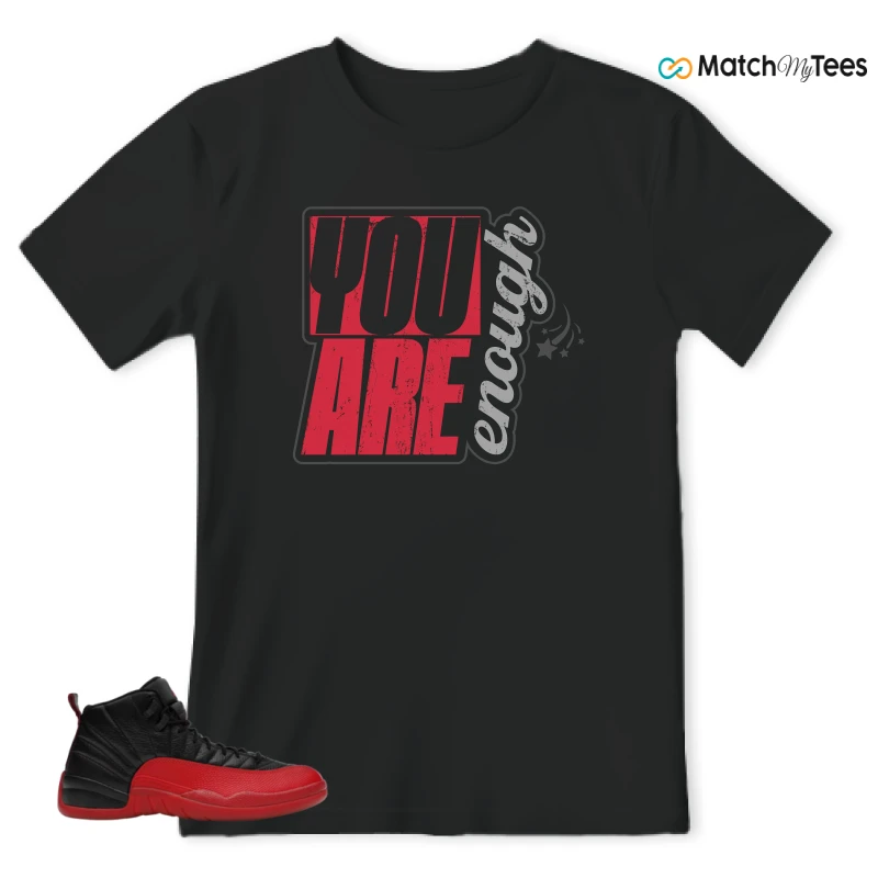 NIKE JORDAN 12 RETRO FLU GAME (2025) SNEAKER Matching Tees t-shirt