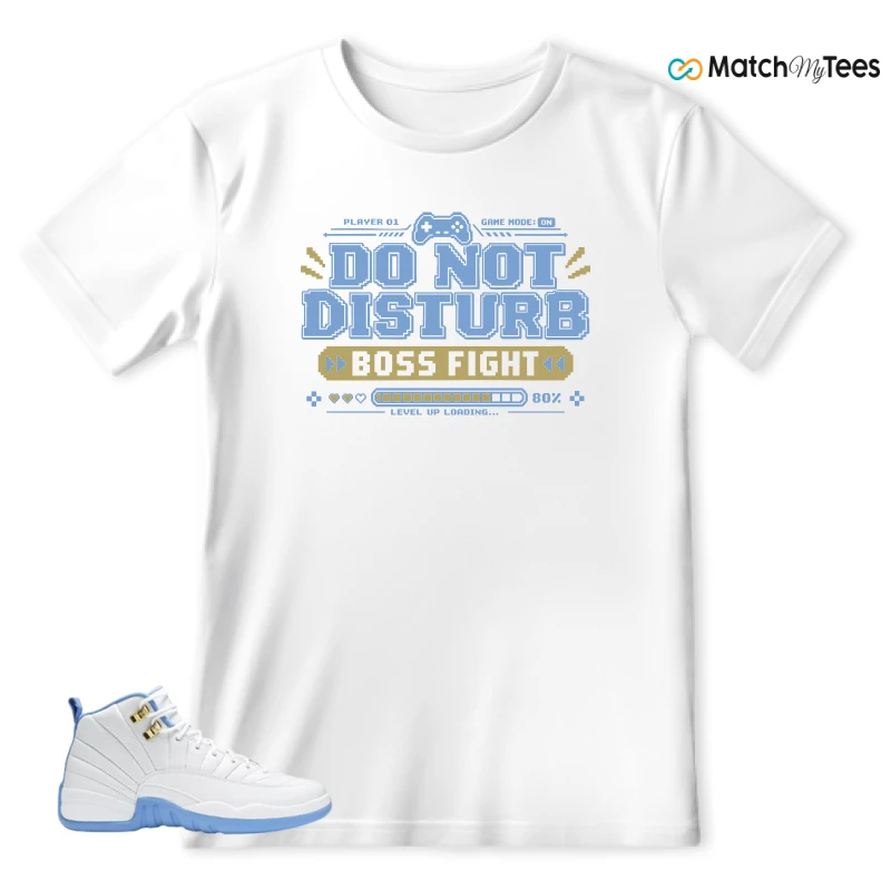 Do Not Distrub White matching T-shirt T-shirt