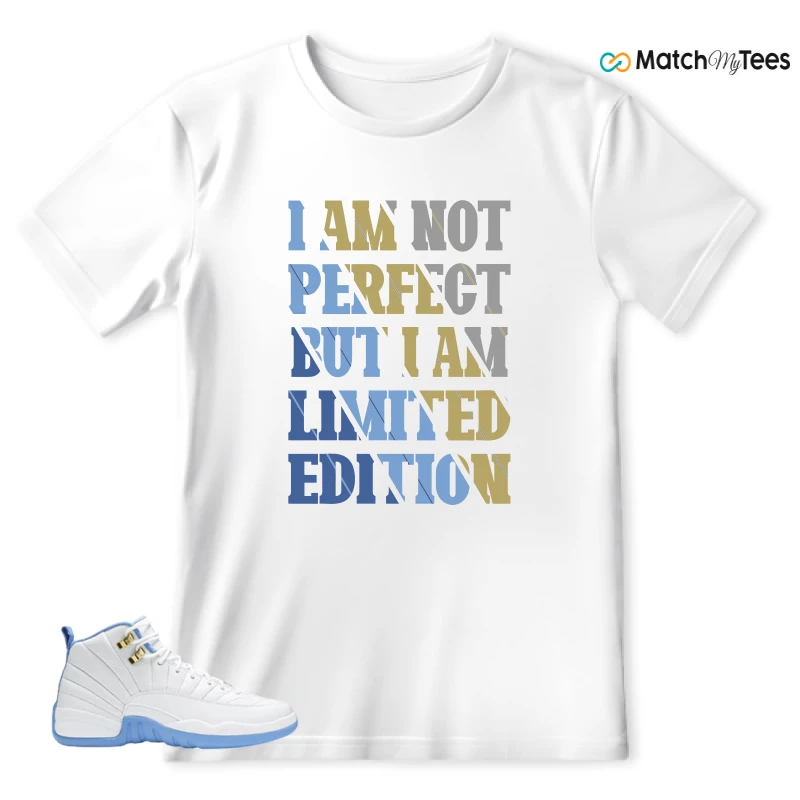 I Am Not Perfect White matching T-shirt T-shirt