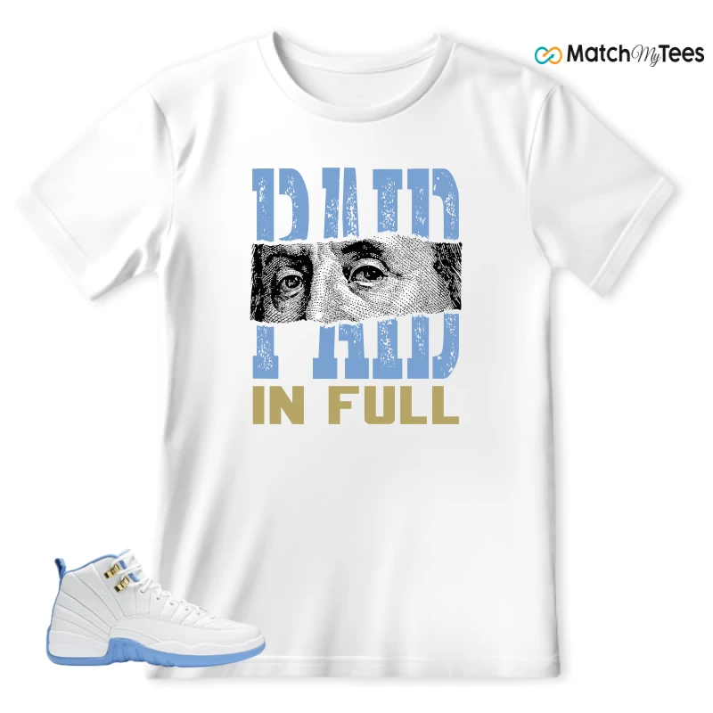 Paid In Full White matching T-shirt T-shirt