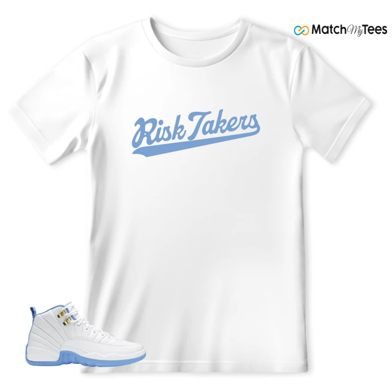 Risk Takers White matching T-shirt T-shirt