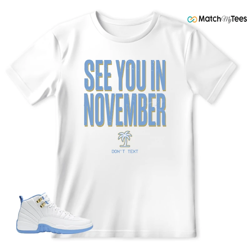 See You White matching T-shirt T-shirt
