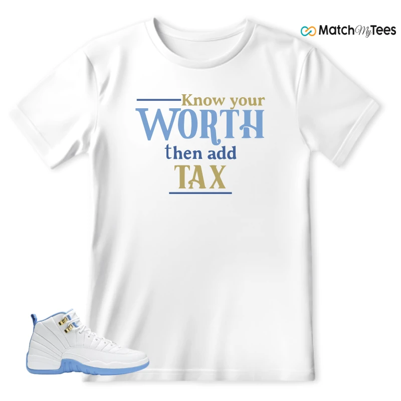 Worth White matching T-shirt T-shirt
