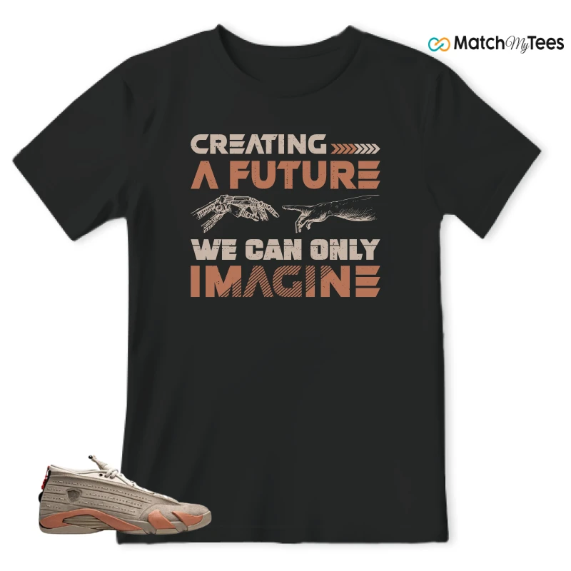 NIKE JORDAN 14 RETRO LOW CLOT TERRA BLUSH SNEAKER Matching Tees t-shirt