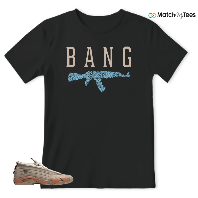 NIKE JORDAN 14 RETRO LOW CLOT TERRA BLUSH SNEAKER Matching Tees t-shirt