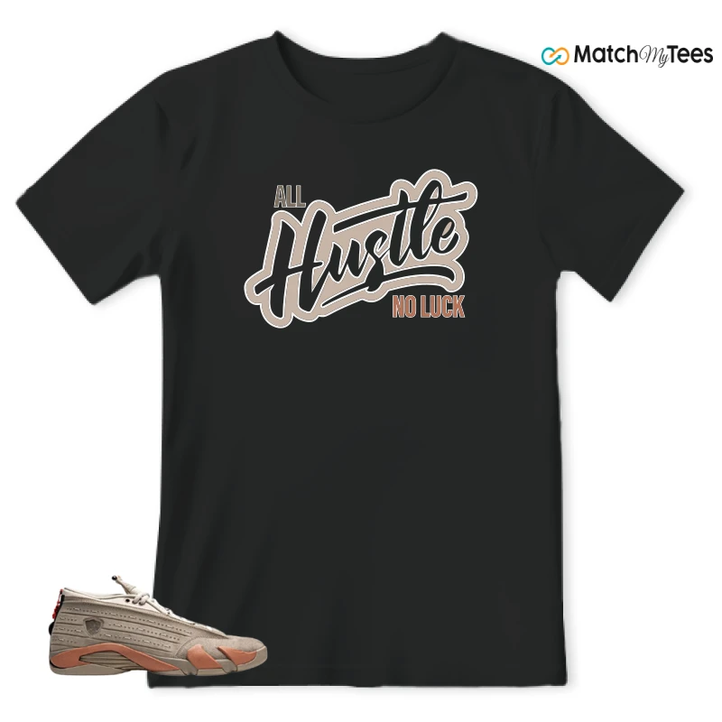 NIKE JORDAN 14 RETRO LOW CLOT TERRA BLUSH SNEAKER Matching Tees t-shirt