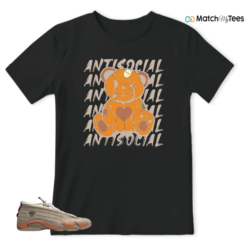NIKE JORDAN 14 RETRO LOW CLOT TERRA BLUSH SNEAKER Matching Tees t-shirt