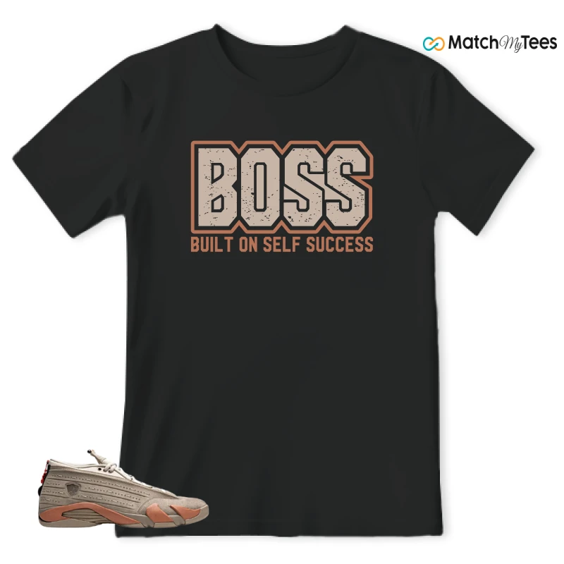 NIKE JORDAN 14 RETRO LOW CLOT TERRA BLUSH SNEAKER Matching Tees t-shirt