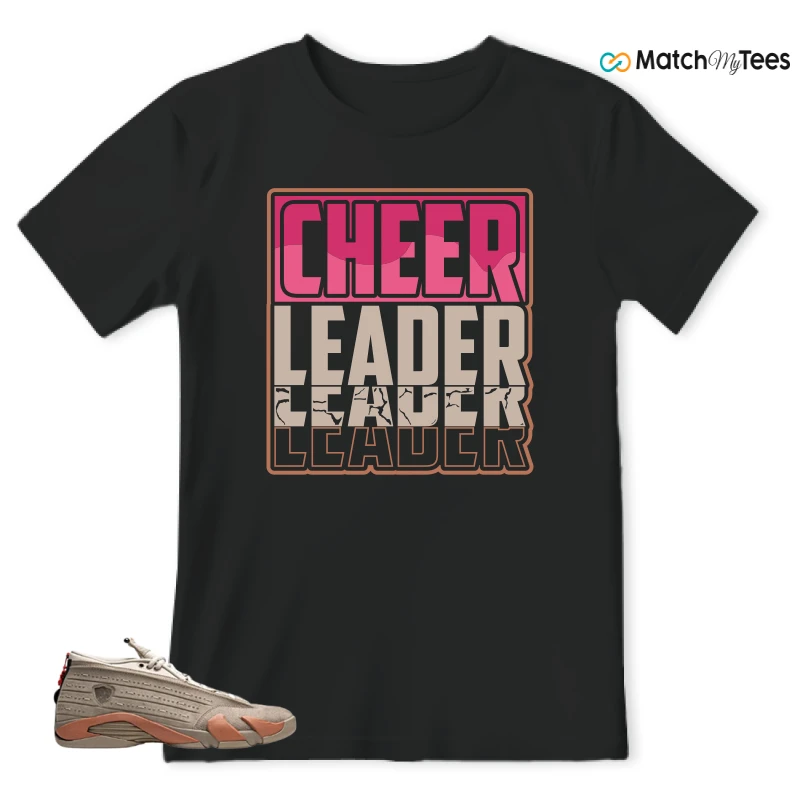 NIKE JORDAN 14 RETRO LOW CLOT TERRA BLUSH SNEAKER Matching Tees t-shirt