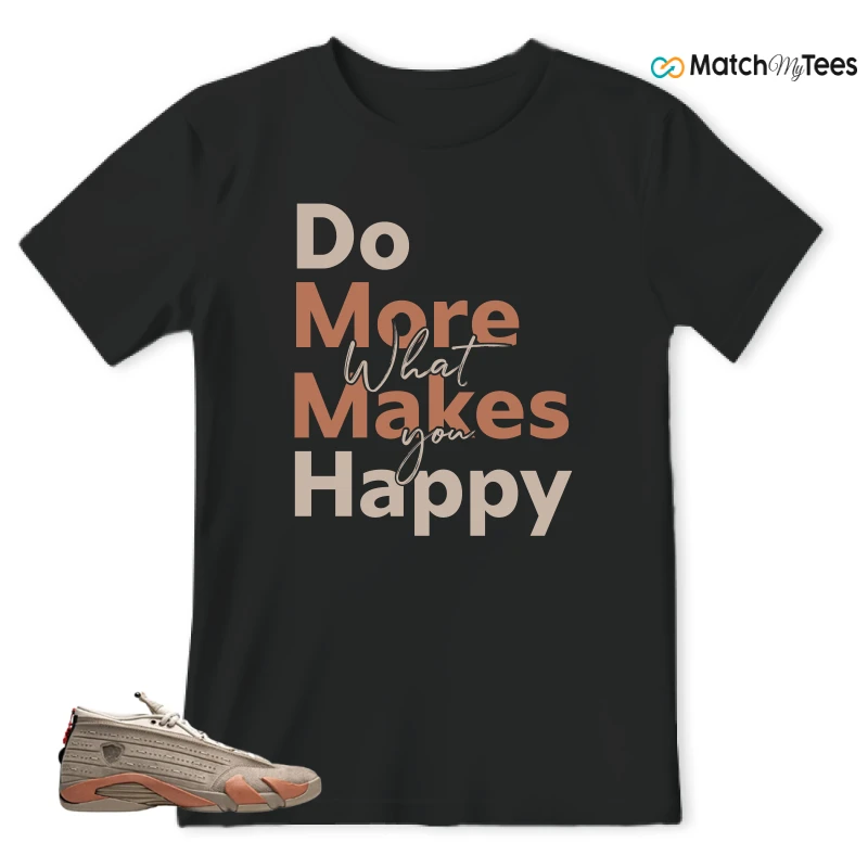 NIKE JORDAN 14 RETRO LOW CLOT TERRA BLUSH SNEAKER Matching Tees t-shirt