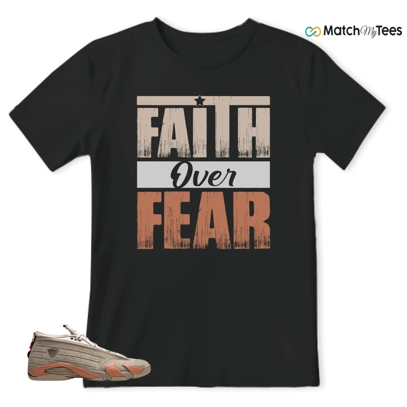 NIKE JORDAN 14 RETRO LOW CLOT TERRA BLUSH SNEAKER Matching Tees t-shirt