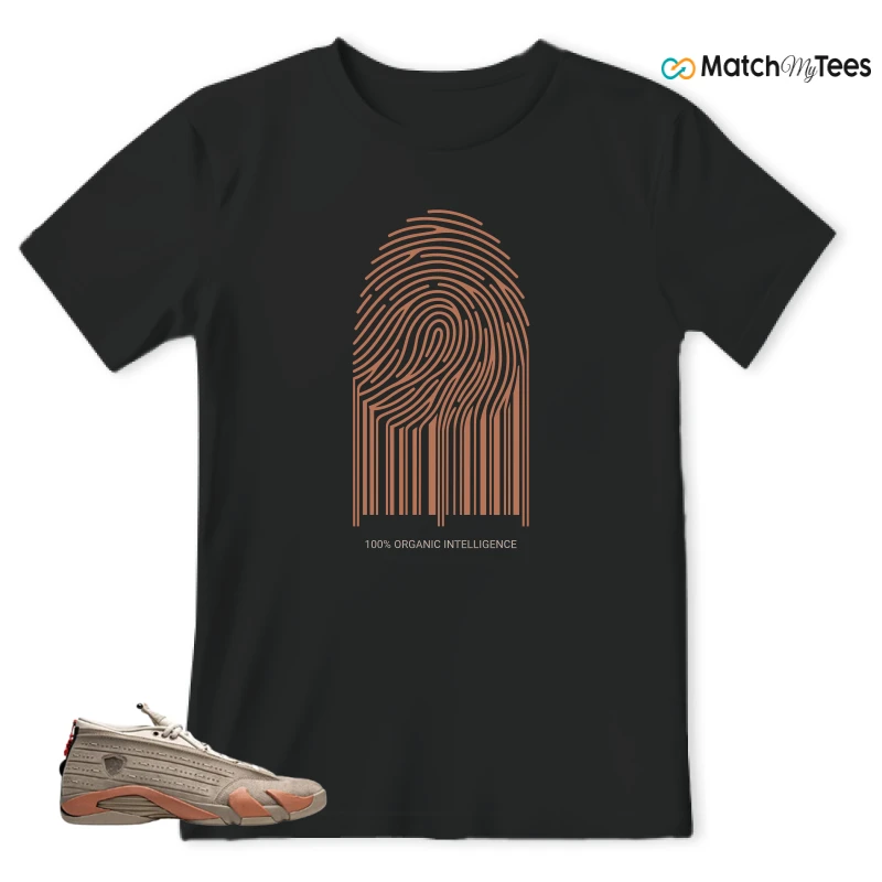 Fingerprint Morphs Black matching T-shirt T-shirt