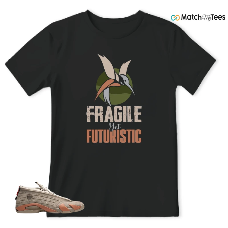 NIKE JORDAN 14 RETRO LOW CLOT TERRA BLUSH SNEAKER Matching Tees t-shirt