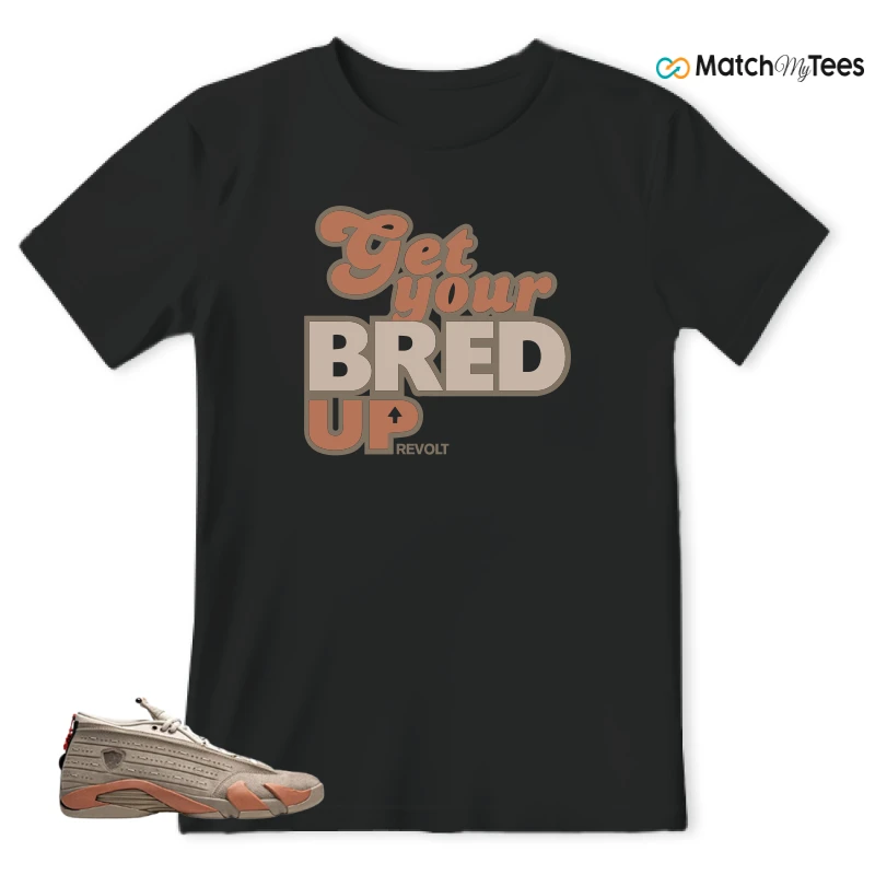 NIKE JORDAN 14 RETRO LOW CLOT TERRA BLUSH SNEAKER Matching Tees t-shirt