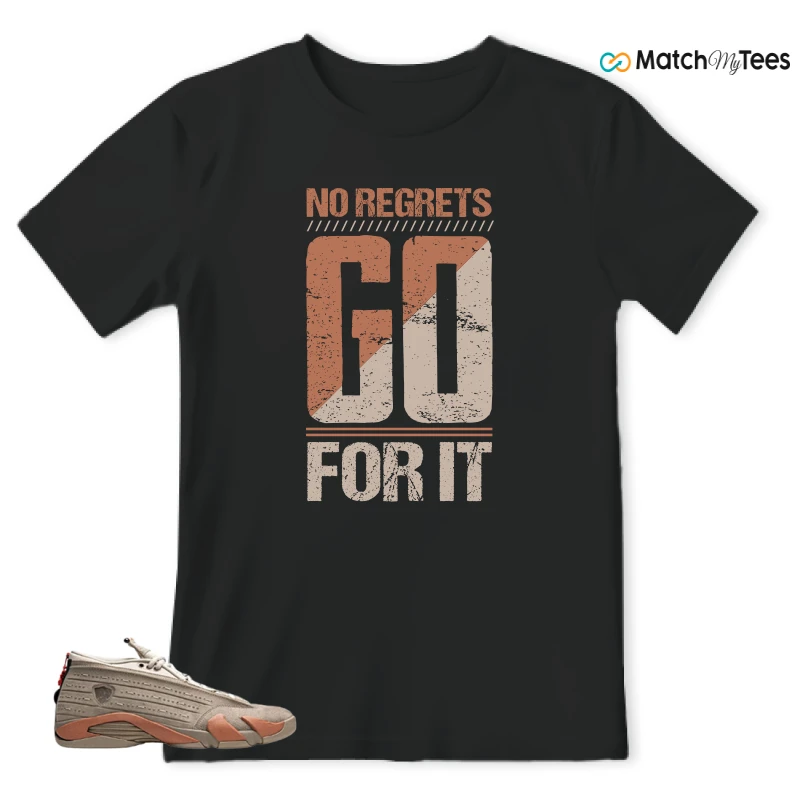 NIKE JORDAN 14 RETRO LOW CLOT TERRA BLUSH SNEAKER Matching Tees t-shirt