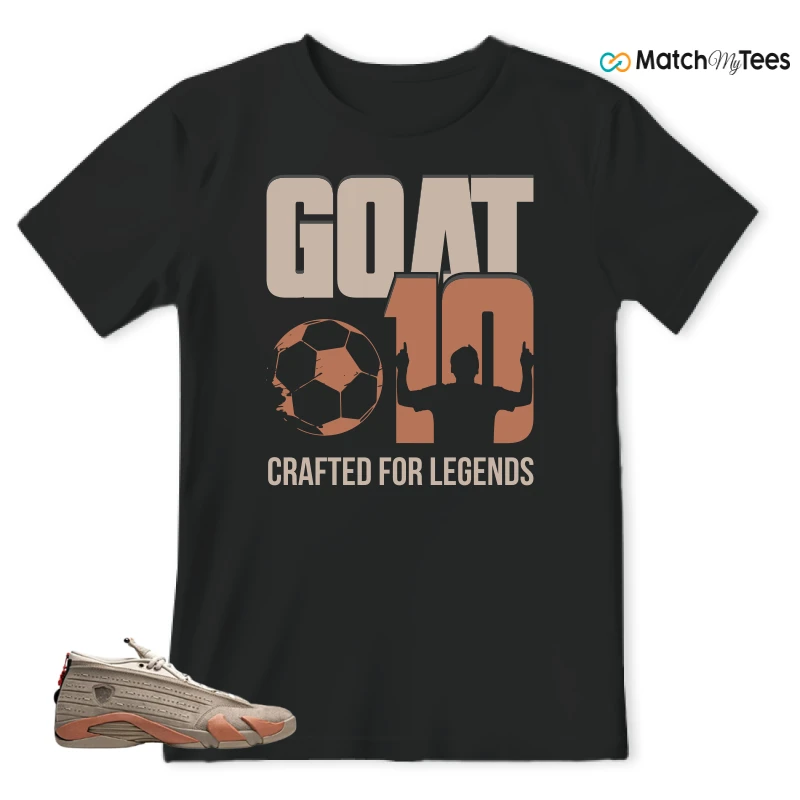 NIKE JORDAN 14 RETRO LOW CLOT TERRA BLUSH SNEAKER Matching Tees t-shirt