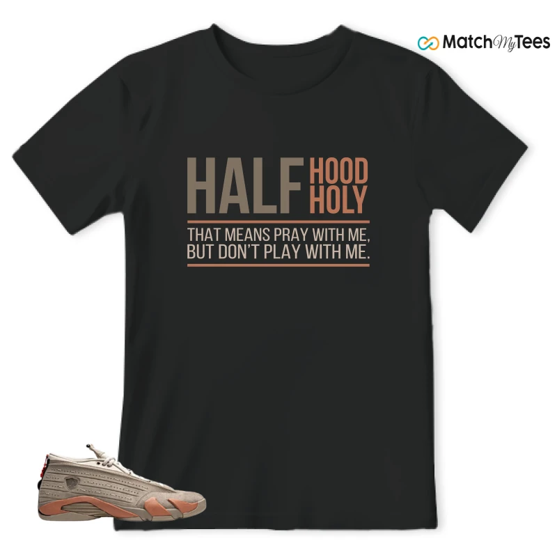 NIKE JORDAN 14 RETRO LOW CLOT TERRA BLUSH SNEAKER Matching Tees t-shirt