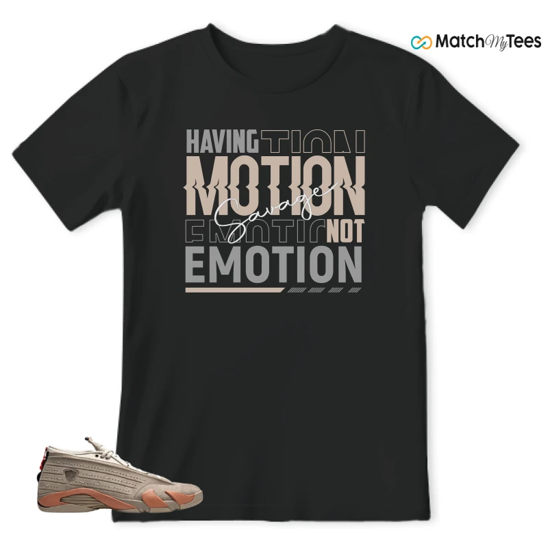 NIKE JORDAN 14 RETRO LOW CLOT TERRA BLUSH SNEAKER Matching Tees t-shirt